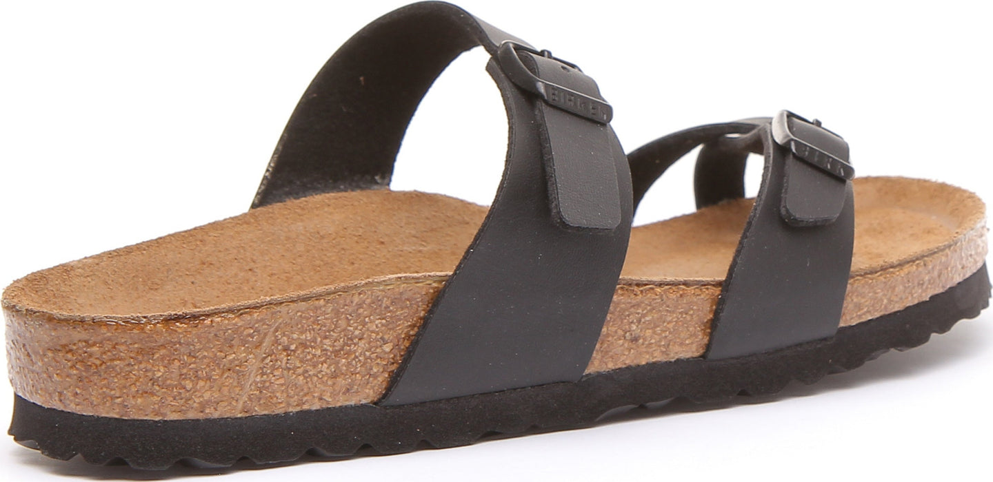 Birkenstock Mayari-sandaler | Svart nubuckläder för kvinnor