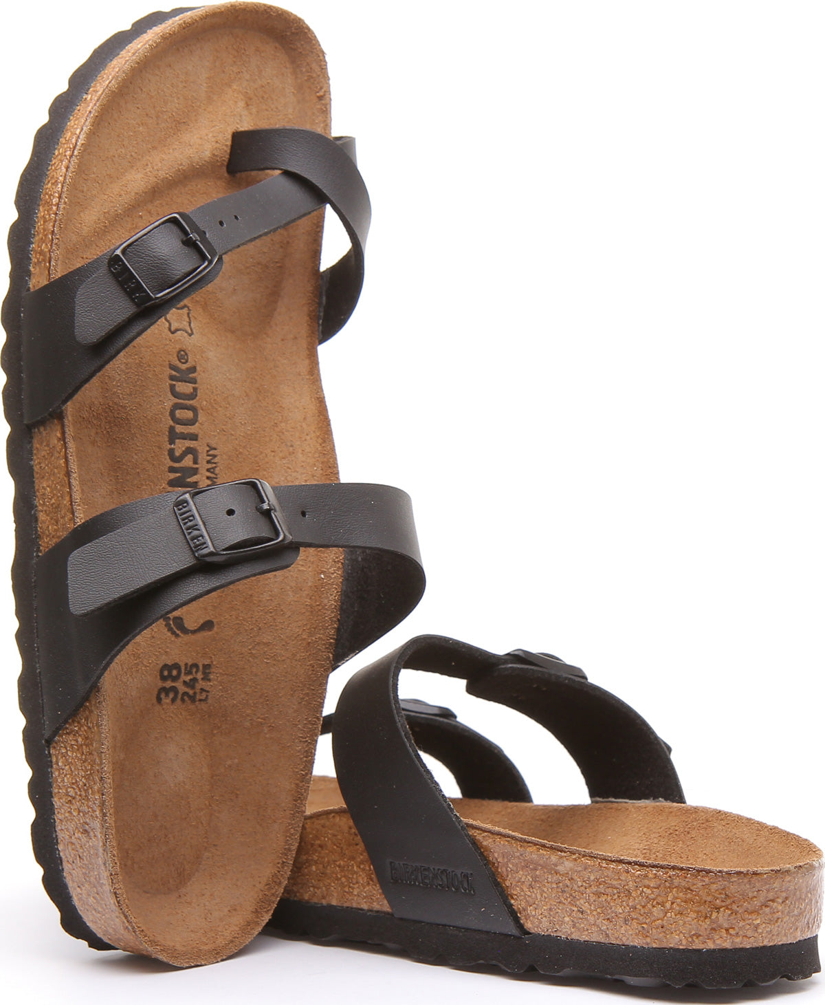 Birkenstock Mayari-sandaler | Svart nubuckläder för kvinnor