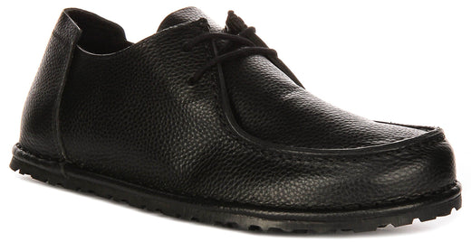 Zapatos Birkenstock Utti | tejido negro para hombres y mujeres - horma regular