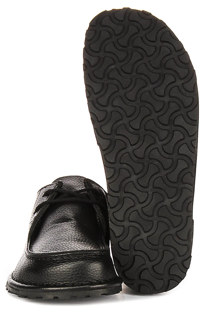 Zapatos Birkenstock Utti | tejido negro para hombres y mujeres - horma regular
