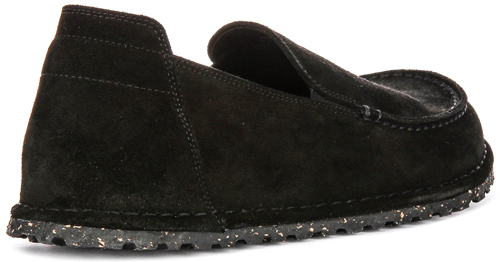 Zapatos Birkenstock Utti | Ante negro para hombre y mujer - Ajuste regular