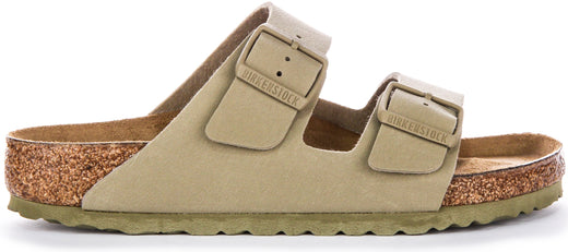 Sandales Birkenstock Arizona | Birko-Flor kaki pour hommes et femmes
