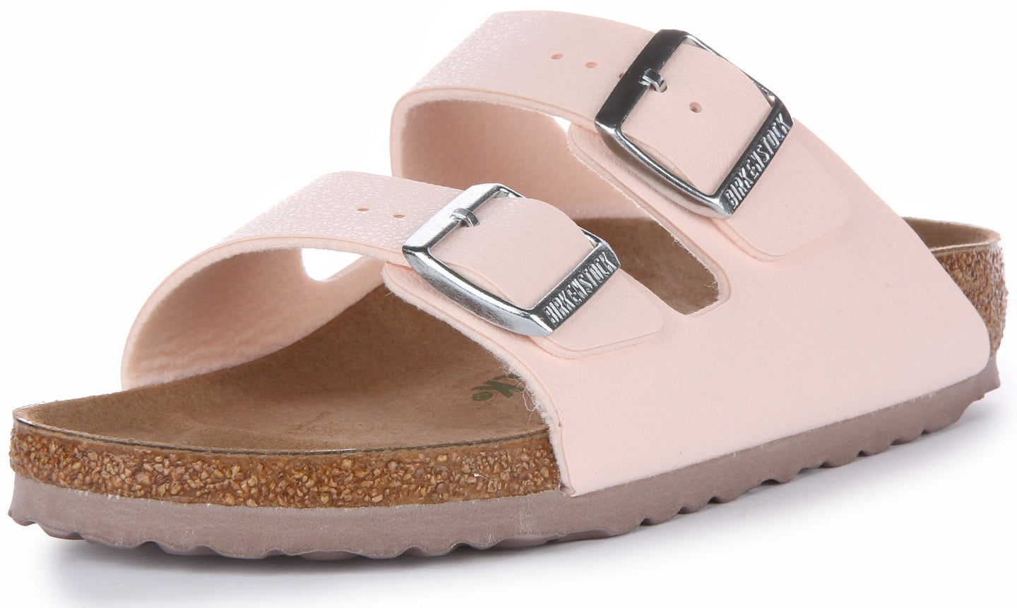 Birkenstock Arizona-sandaler | Rosa Birkibuc – veganvänliga för kvinnor