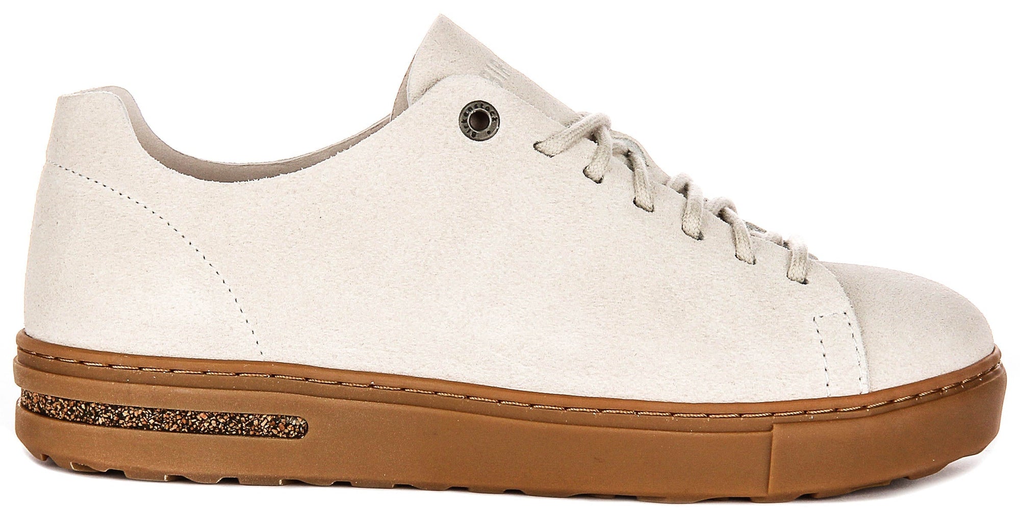 Baskets Birkenstock Bend Low | cuir suédé gris pour hommes et femmes - largeur normale