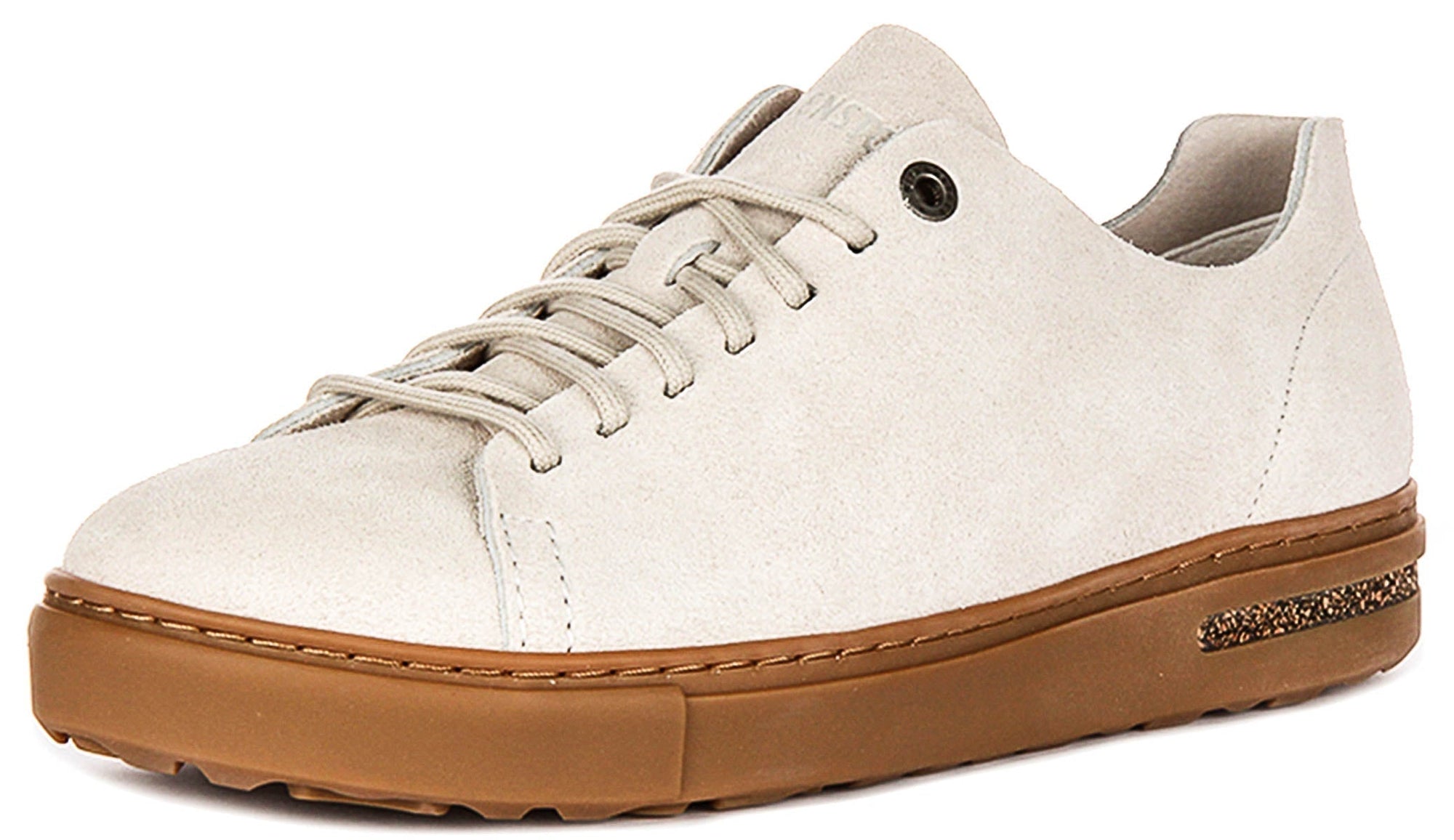 Baskets Birkenstock Bend Low | cuir suédé gris pour hommes et femmes - largeur normale