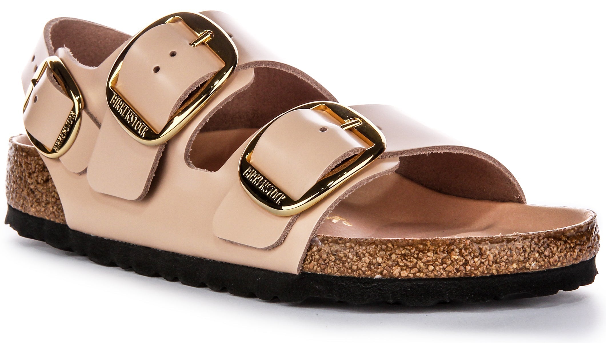 Birkenstock Milano-sandalen | beige echt leer voor dames