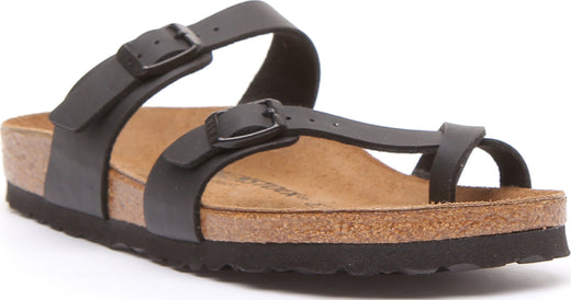 Birkenstock Mayari-sandaler | Svart nubuckläder för kvinnor