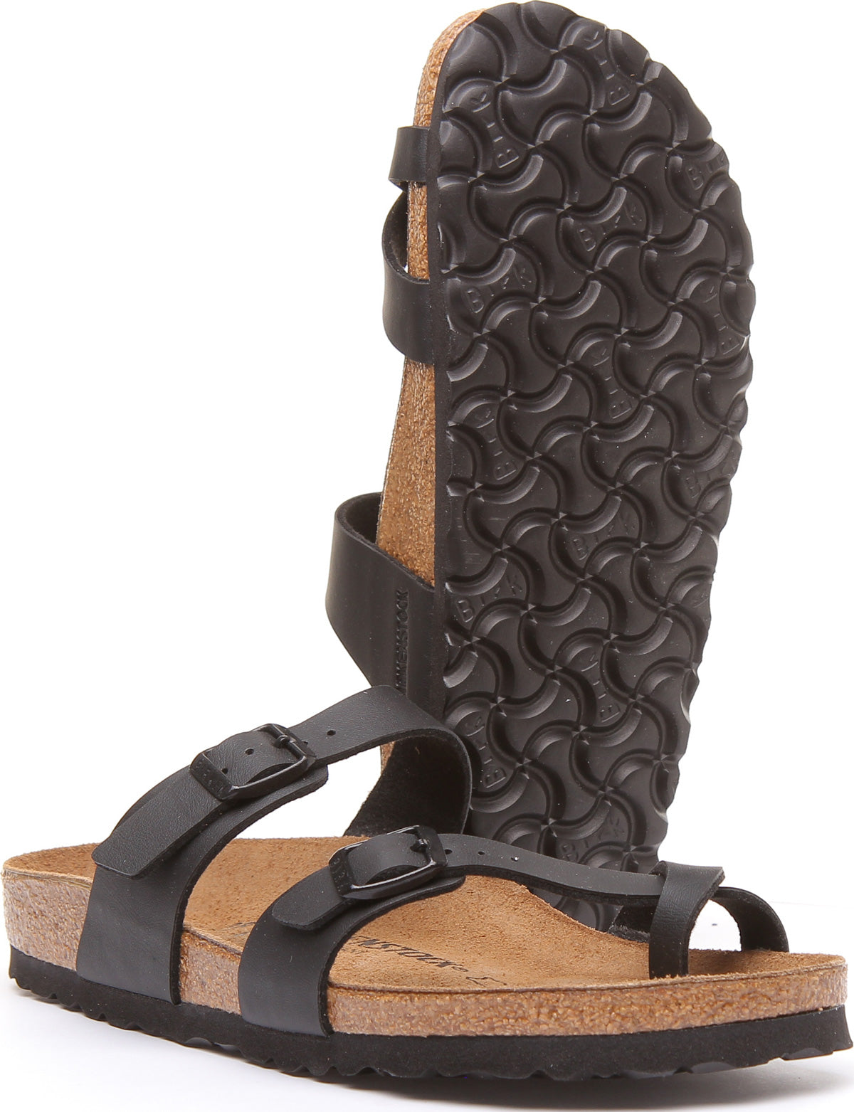 Birkenstock Mayari-sandaler | Svart nubuckläder för kvinnor