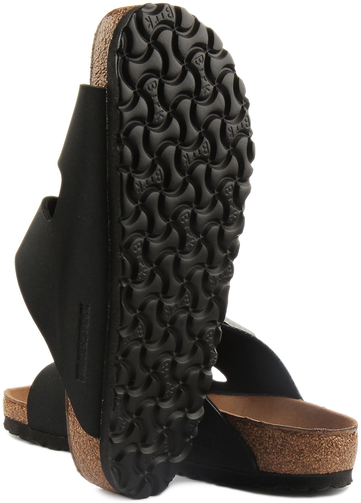 Sandali Birkenstock Arizona | Birko-Flor nero - adatto ai vegani da donna