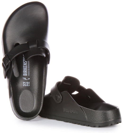 Zoccoli Birkenstock Boston | EVA nero - Edizione Essentials da donna