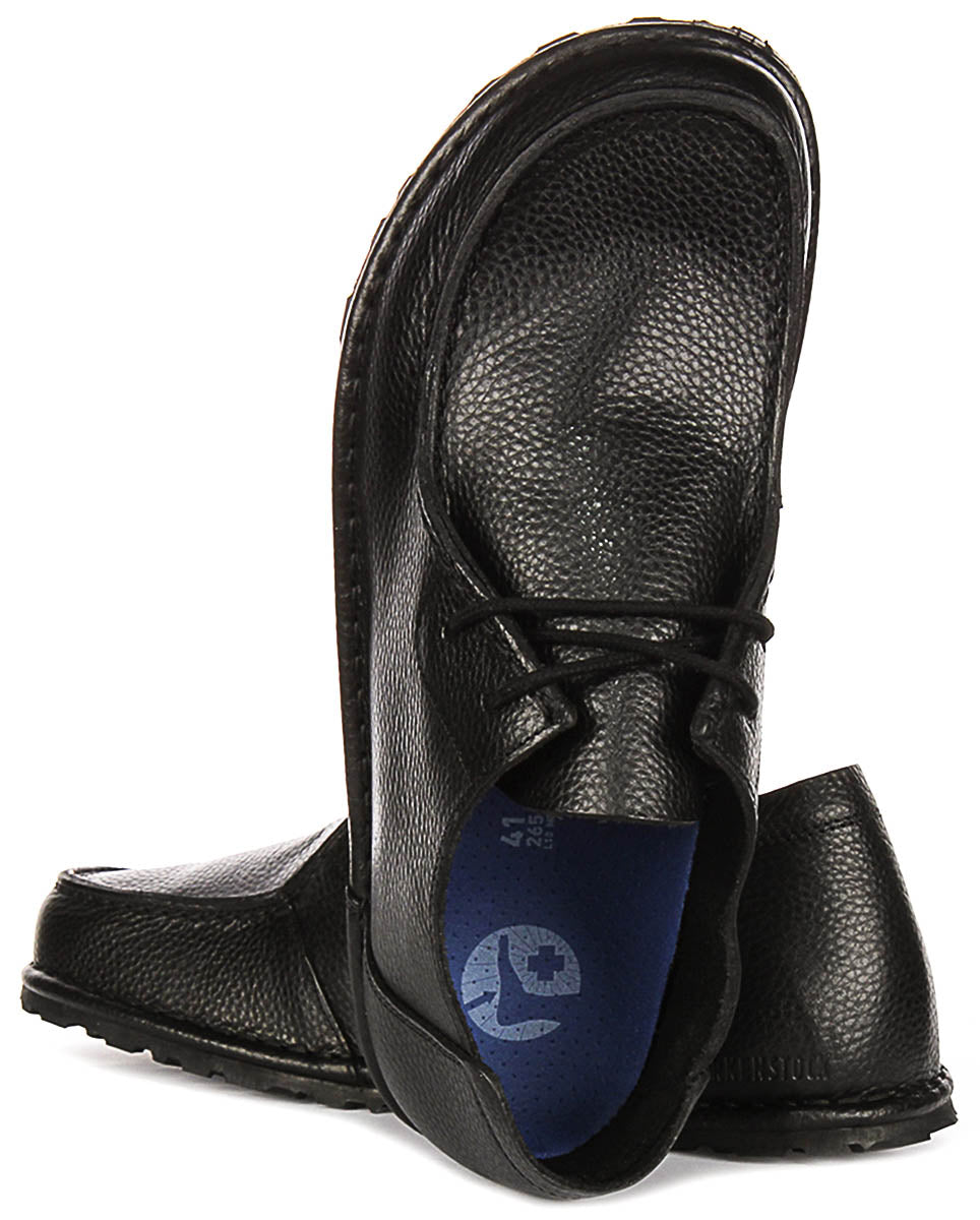 Zapatos Birkenstock Utti | tejido negro para hombres y mujeres - horma regular