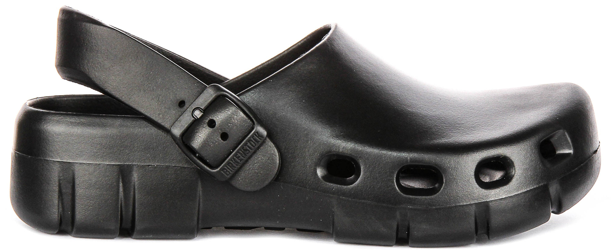 Birkenstock Birki Flow-träskor | svart EVA för kvinnor – normal passform
