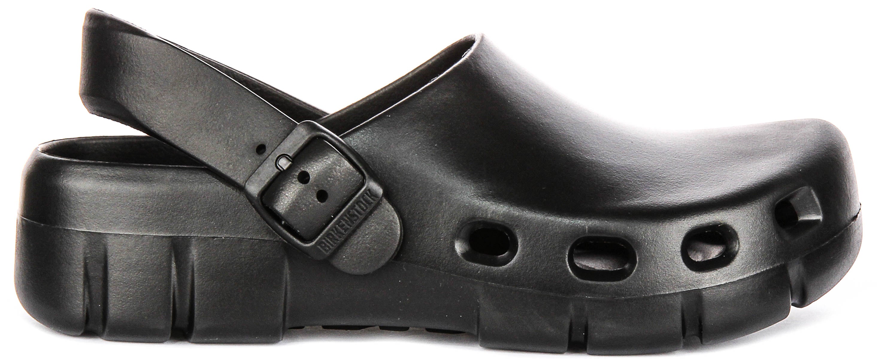 Birkenstock Birki Flow-träskor | svart EVA för kvinnor – normal passform