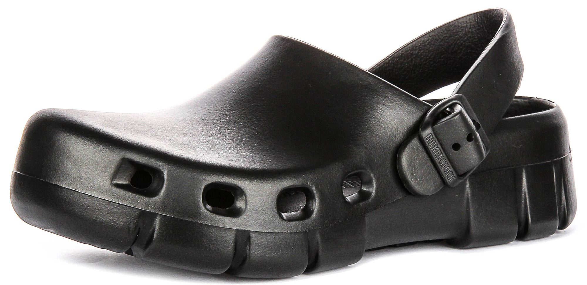 Birkenstock Birki Flow-träskor | svart EVA för kvinnor – normal passform