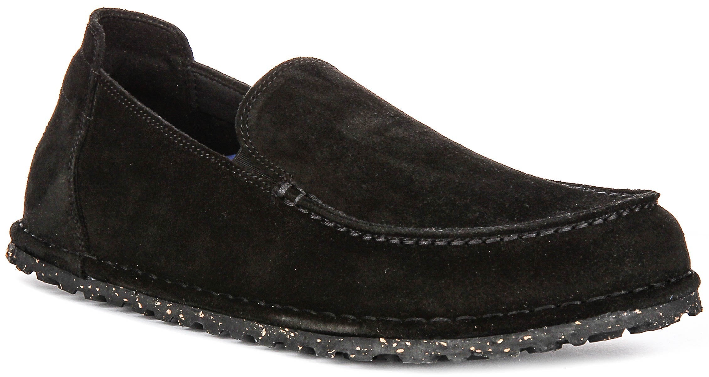 Zapatos Birkenstock Utti | Ante negro para hombre y mujer - Ajuste regular