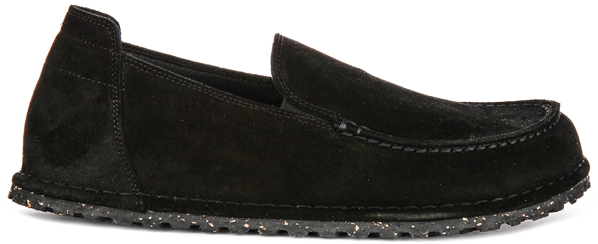 Zapatos Birkenstock Utti | Ante negro para hombre y mujer - Ajuste regular
