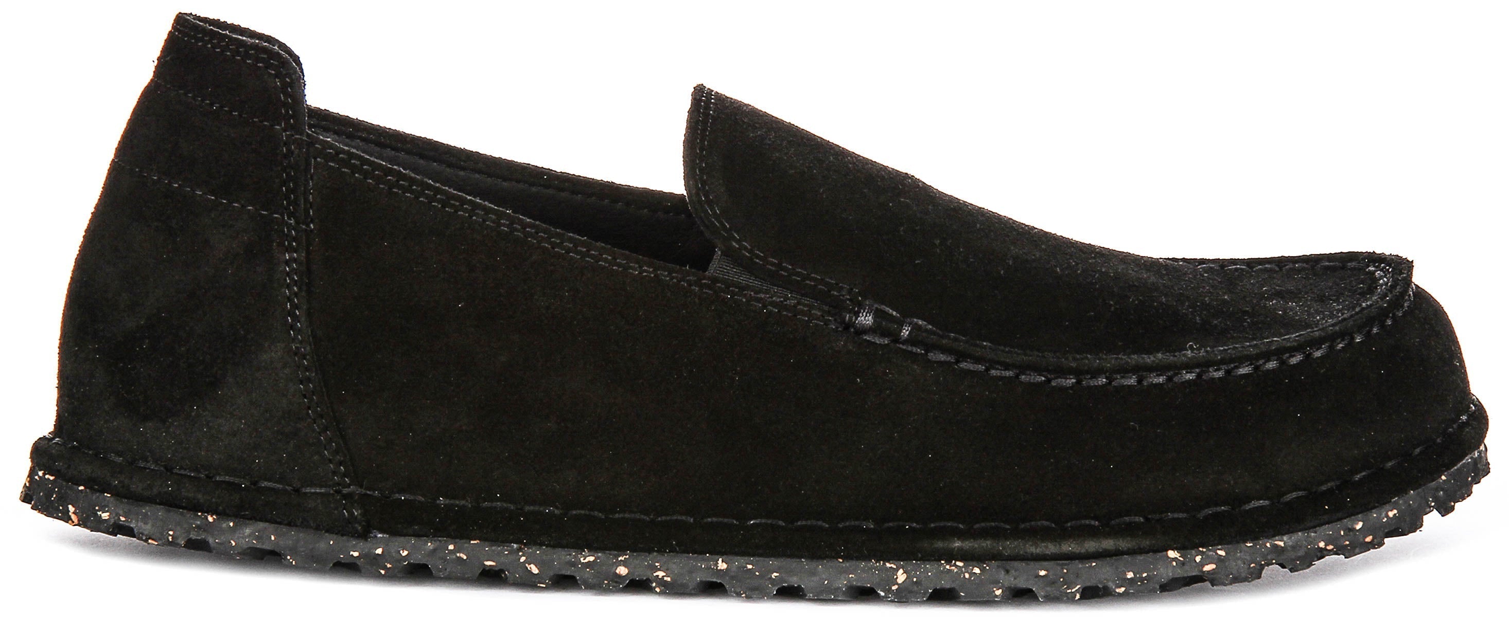 Zapatos Birkenstock Utti | Ante negro para hombre y mujer - Ajuste regular