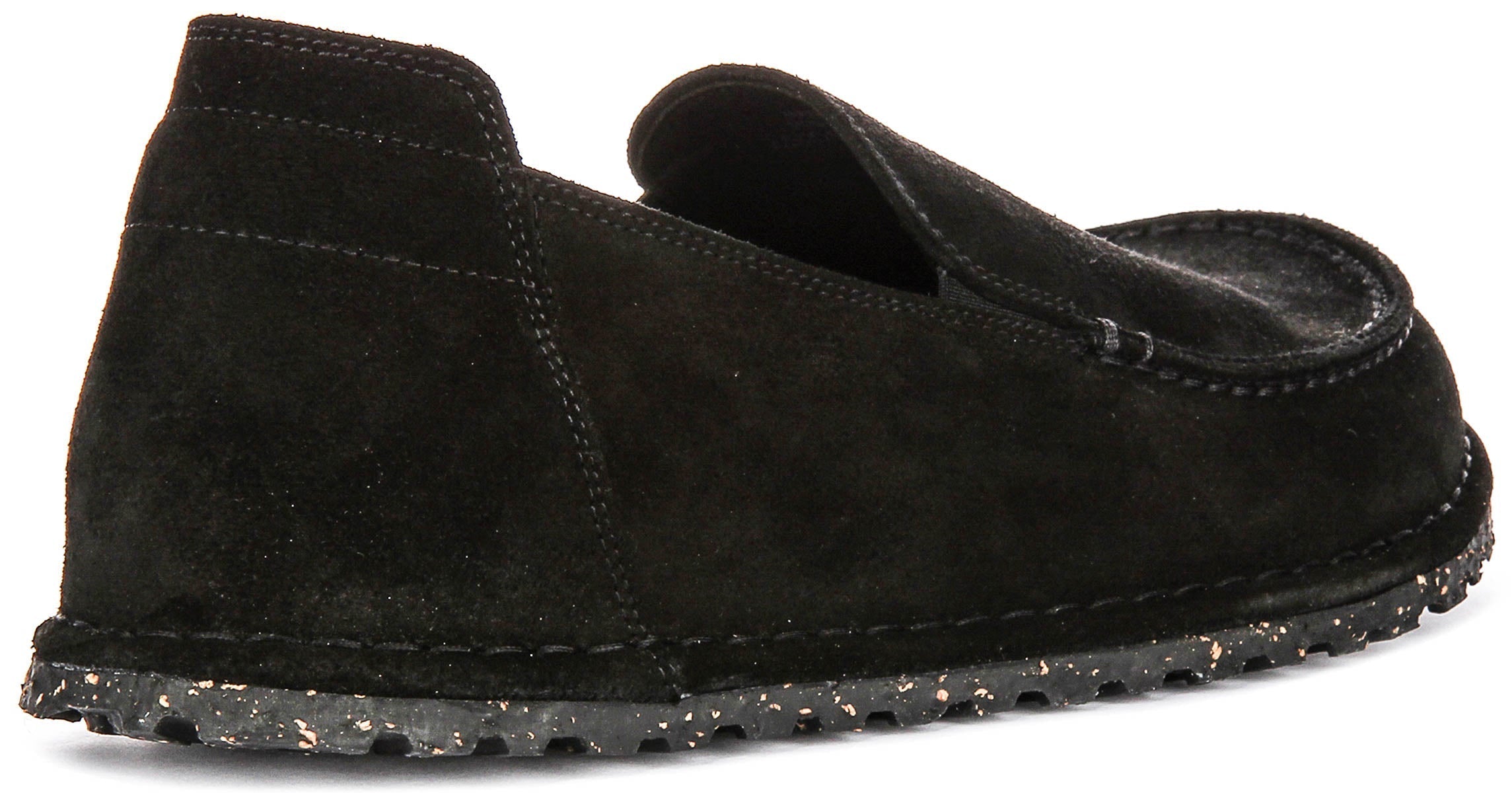 Zapatos Birkenstock Utti | Ante negro para hombre y mujer - Ajuste regular