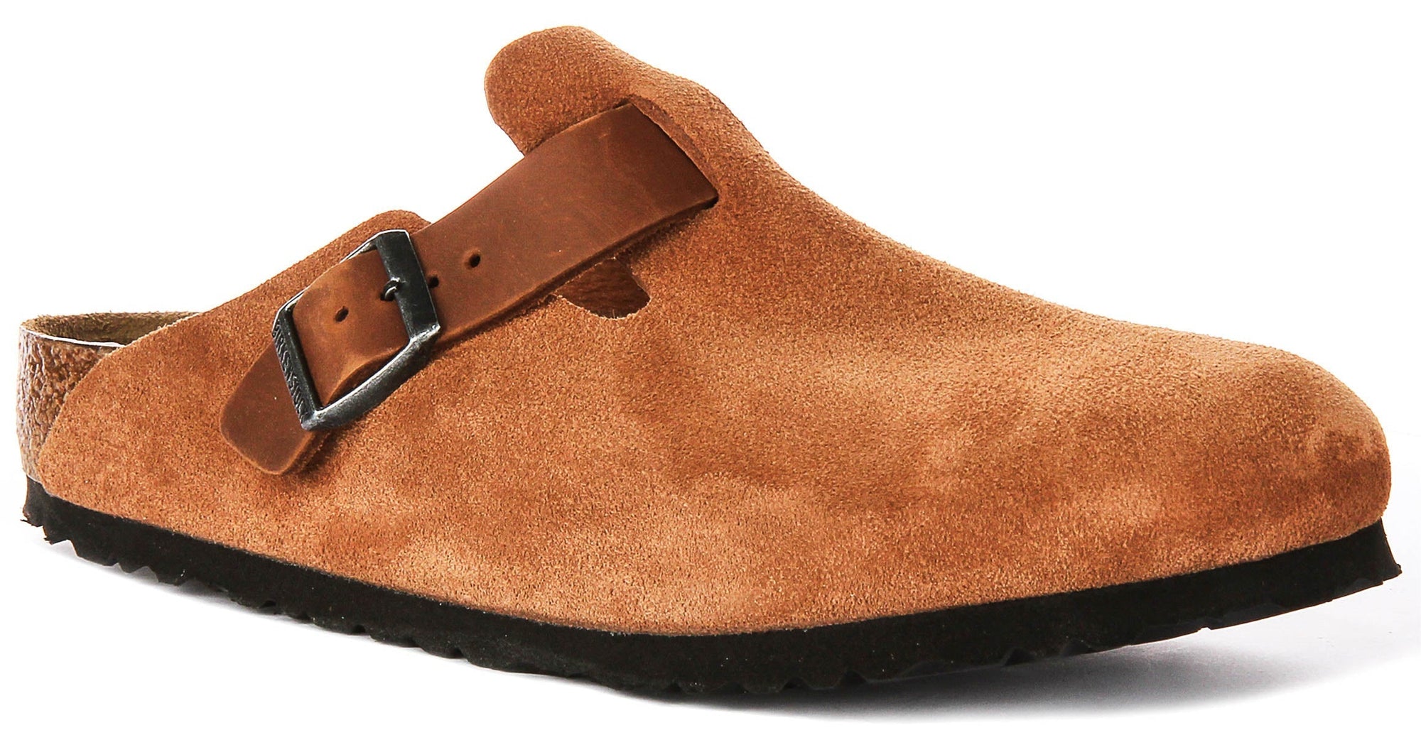 Birkenstock Boston sabots | Birko-Flor cognac pour hommes et femmes