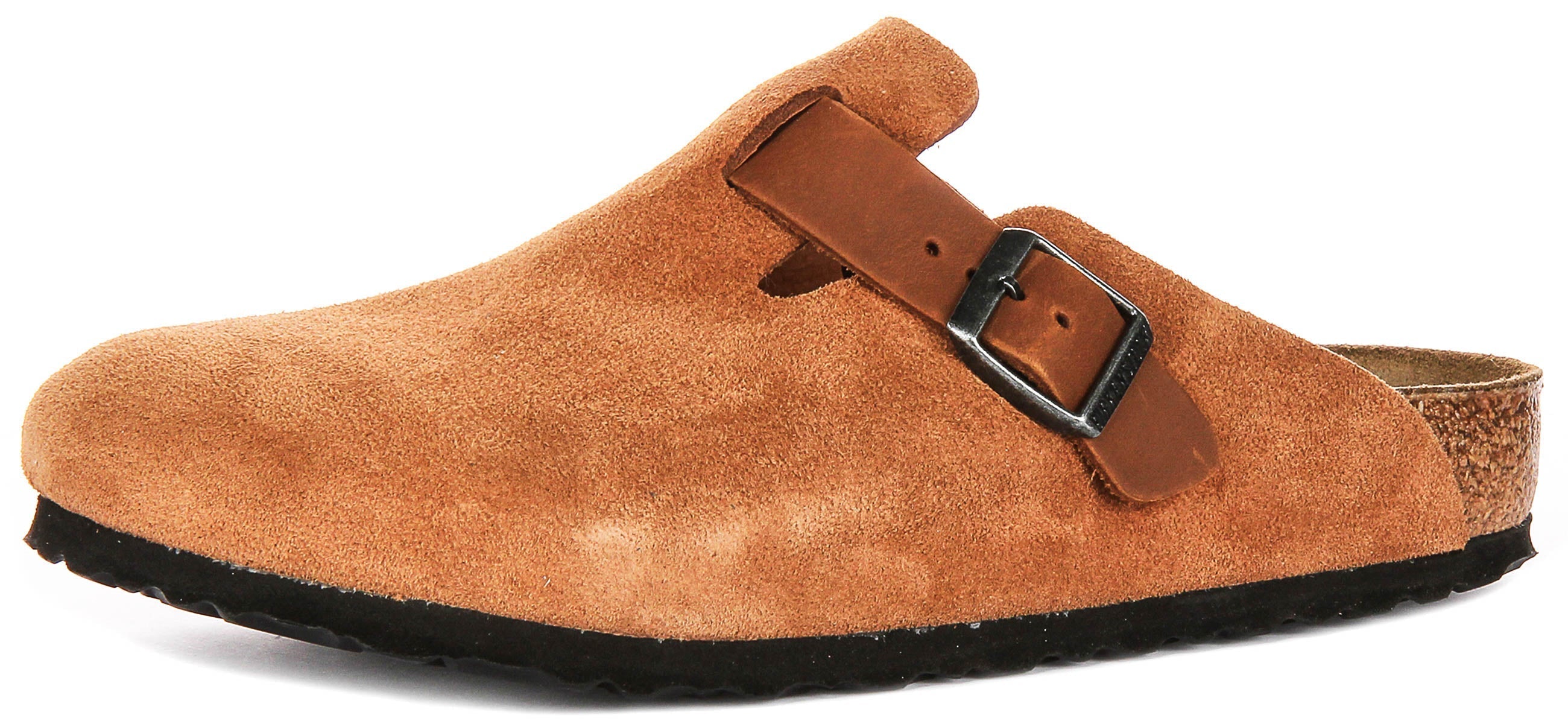 Birkenstock Boston sabots | Birko-Flor cognac pour hommes et femmes