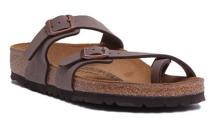 Sandali Birkenstock Mayari | Birko-Flor color moka da donna