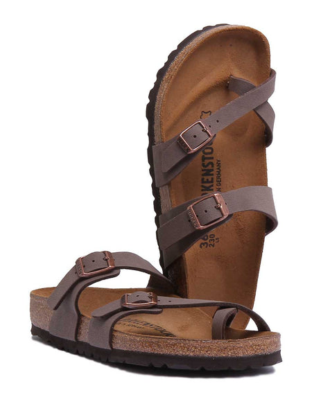 Sandali Birkenstock Mayari | Birko-Flor color moka da donna