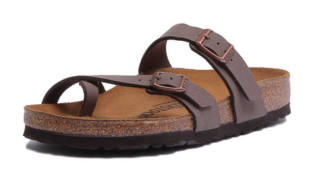 Sandali Birkenstock Mayari | Birko-Flor color moka da donna