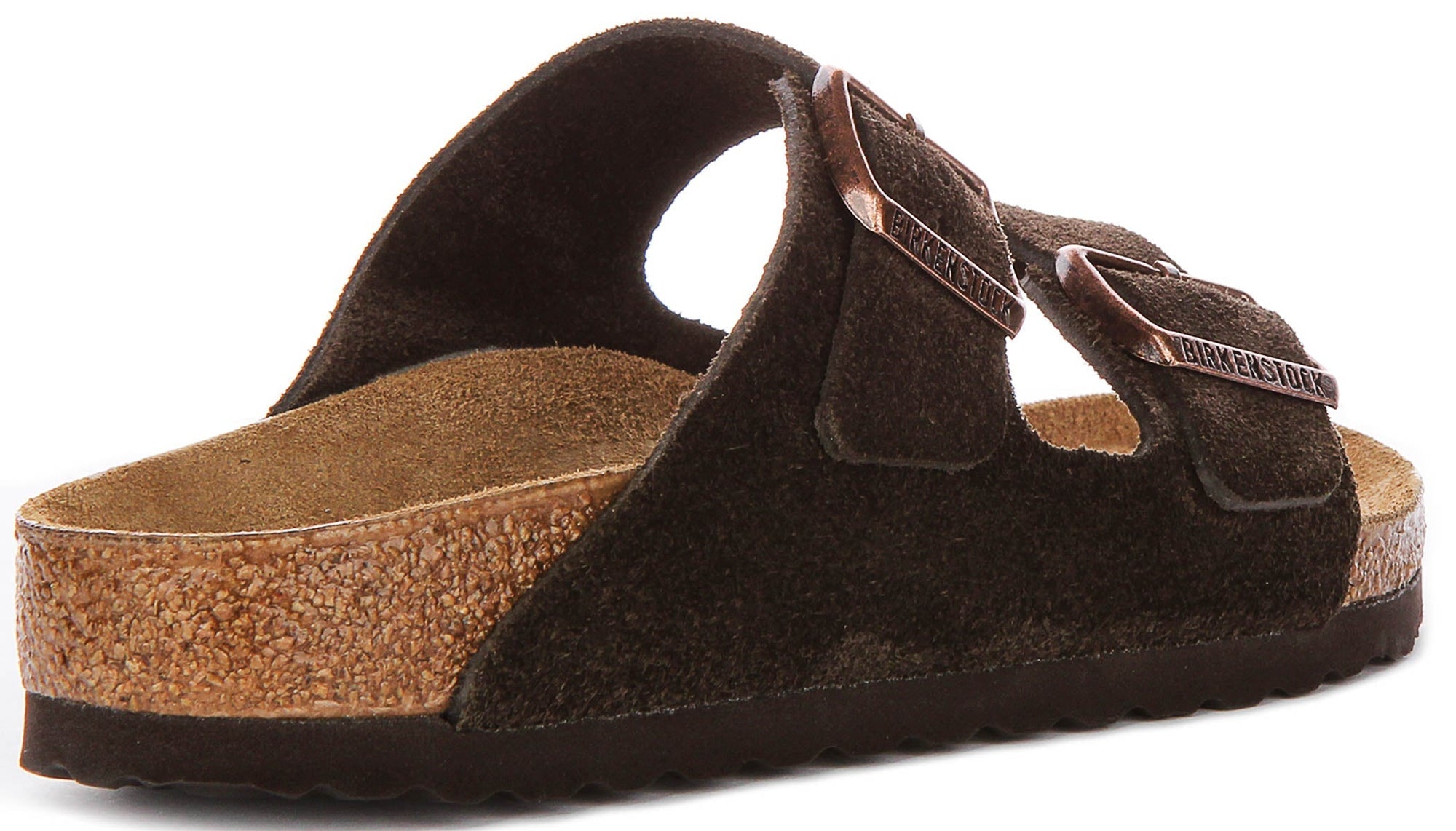 Sandali Birkenstock Arizona | Birko-Flor color moka da uomo e donna - calzata stretta