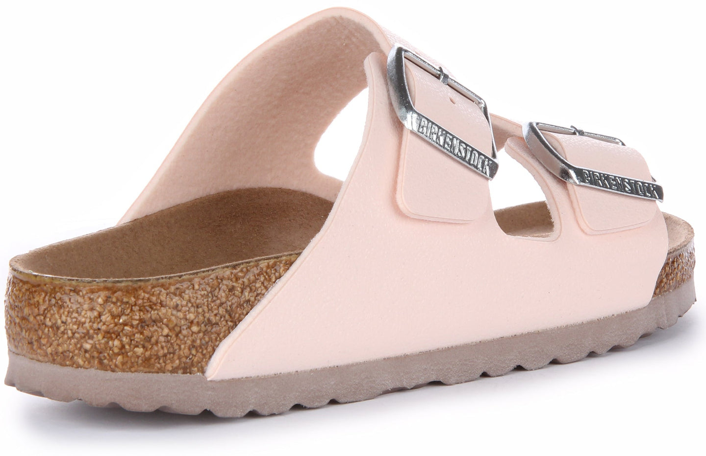 Birkenstock Arizona-sandaler | Rosa Birkibuc – veganvänliga för kvinnor
