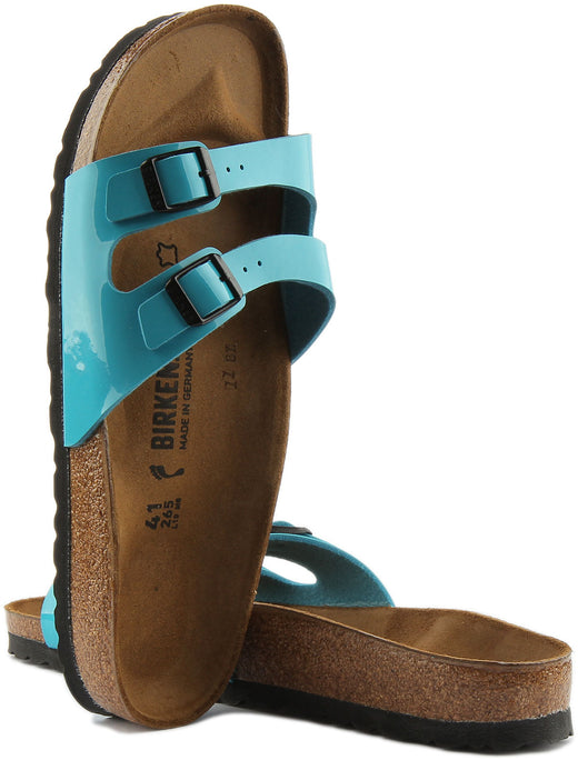 Sandali Birkenstock Ibiza | Birko-Flor blu navy da donna