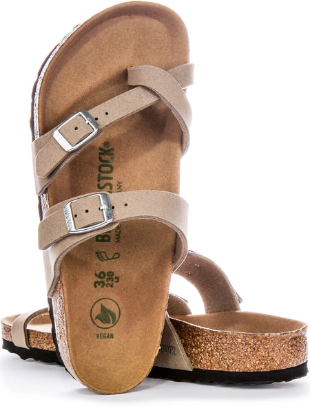 Sandalias Birkenstock Mayari | Birko-Flor color topo - aptas para veganos para hombre y mujer