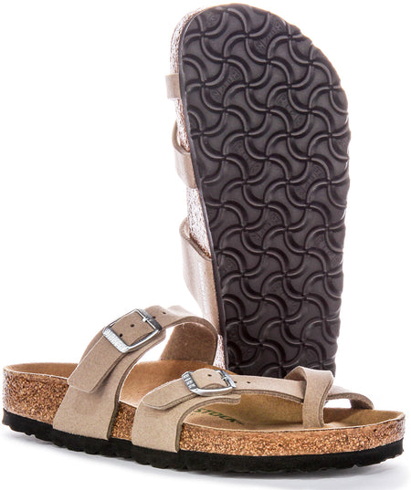Sandalias Birkenstock Mayari | Birko-Flor color topo - aptas para veganos para hombre y mujer